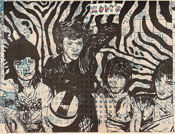 <a href="/petrel41/">(((petrel41)))</a> <a href="/SoundsClips/">Sounds Clips</a> <a href="/PEM33rpm/">Peter Mills</a> Les Lou's depicted in NME by graphic designer Loulou Picasso of French art collective Bazooka