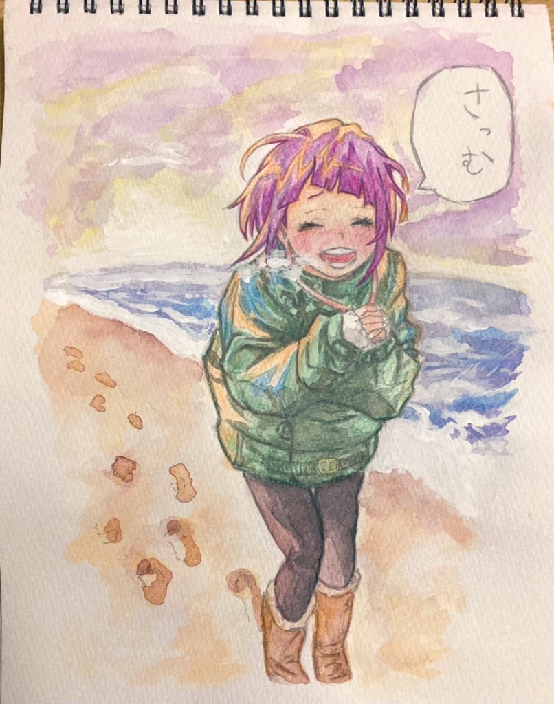 今年を振り返るという体で過去絵の模写を投稿しまくるlast…スンッ( ˙꒳​˙  ) 