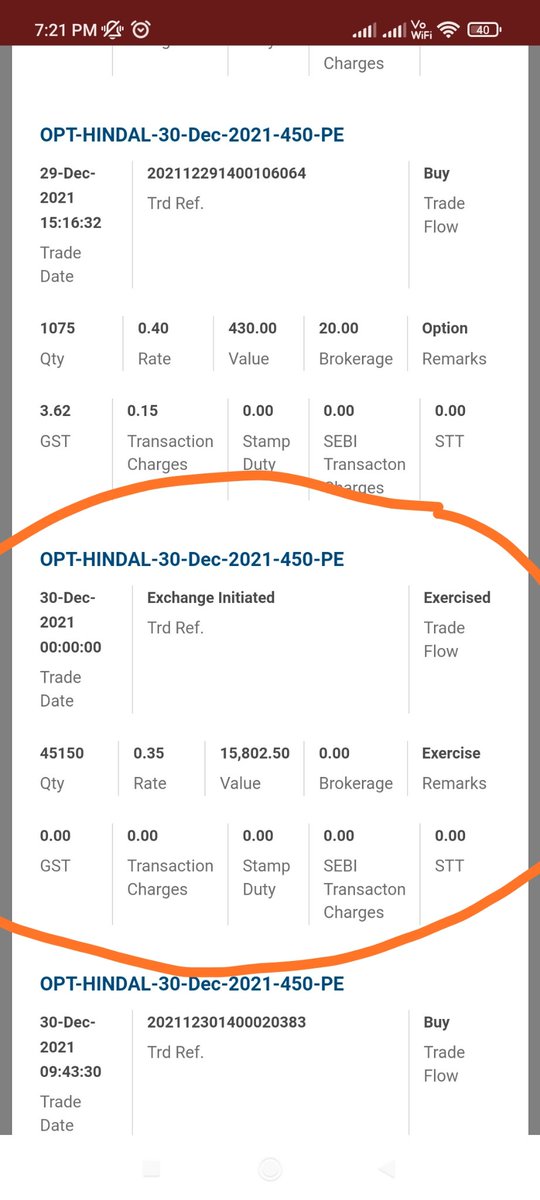 xamads's tweet photo. Urgent help please: Just knowledge is what am asking for? Please suggest 🙏

I had hindalco 450 pe 45k qty expired ITM on dec 30th. Position was not squared off, as there were no buyer for the option. I don't have any required margin or shares in my demat Or bank acc. https://t.co/ujvfzz22IR