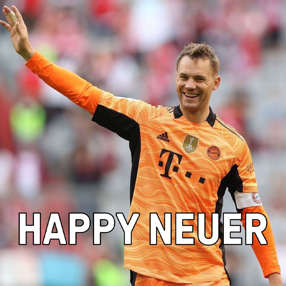 FCBayernEN's tweet photo. You know the drill 😉

Happy Neuer everyone! 🙌

#MiaSanMia https://t.co/sqbl72cqEZ