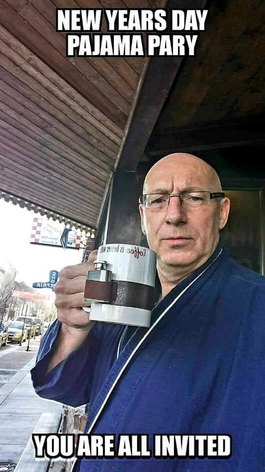 dtkirbys's tweet photo. @WLFI do your morning show tomorrow in pajamas then come down to #dtkirbys for our #pajamas party & 8 foot Bloody Mary Bar. #NewYear #nobadays https://t.co/4hVHhLgcm6