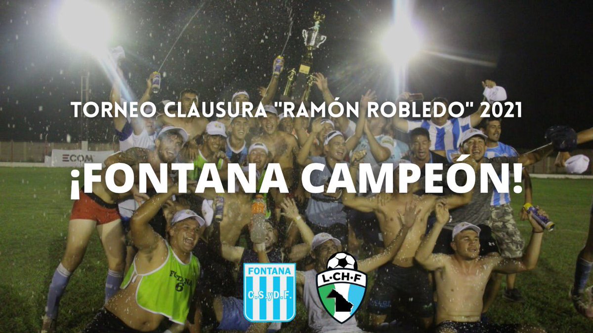 Felicitaciones al Club Social Deportivo Fontana #Chaco consagrarse Campeón del Torneo Clausura 2021 de la Liga Chaqueña de Fútbol .