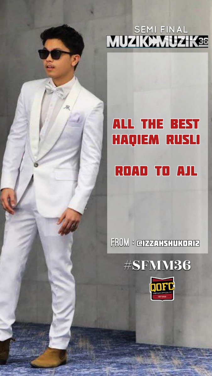 izzahshukor12's tweet photo. Rooting for Haqiem Rusli 🙌🏻 @HaqiemRusli

Good Luck for Semi Final 🔥
Road To AJL 🙌🏻

#SFMM36 #HaqiemRusli #AdlinaMarie #Mimpi #Lara #QiemilioOfficialFC @QIEMILIO https://t.co/CtrKEYzBEg