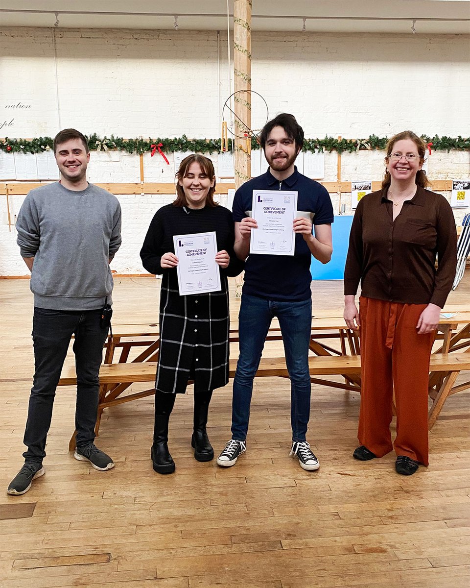 Let’s give a big hand to our Museum Assistants, Christian and Lauren, who received their Certificates of Achievement this week. 

Lauren and Christian have been such a positive and creative presence in the Museum these last six months!

Thank you for all your hard work with us.