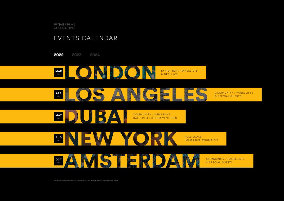 2022 BELONGS TO #apegang ‼️

Gang Wars, Jaguar #NFTs, roadmap 4.0, $GANG utilities, VX (#VOXEL) collection,metaverse(s) and - not to forget - our partnership with @EtherealCNFT for exhibitions and large scale #NFT meet-ups. 

What are you looking forward to the most in 2022?