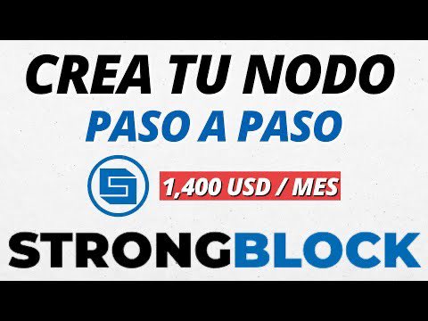 cryptoemprende_'s tweet photo. ¿Cómo crear un NODO en StrongBlock? Paso a paso😎
https://t.co/GRLii0SEA8 $STRONG #strongblock #spanishtutorial #howtosetanode https://t.co/T3mEtGPnwO