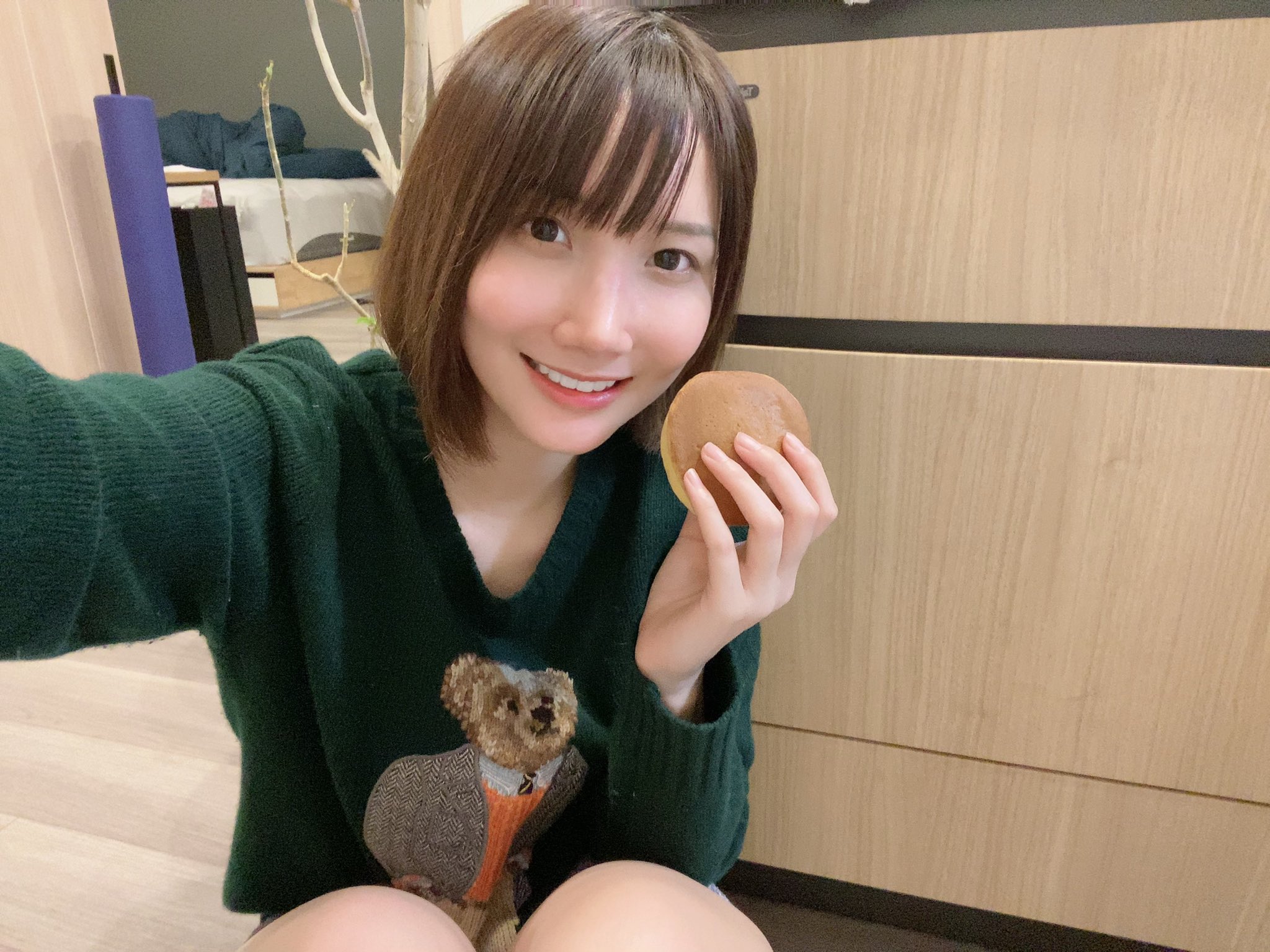 おかず姫るかたん on Twitter: ライブ配信見に来てくれたみんなありがとう🥰 どら焼き食べようと思ってたのに、ずっと話してたから食べ 