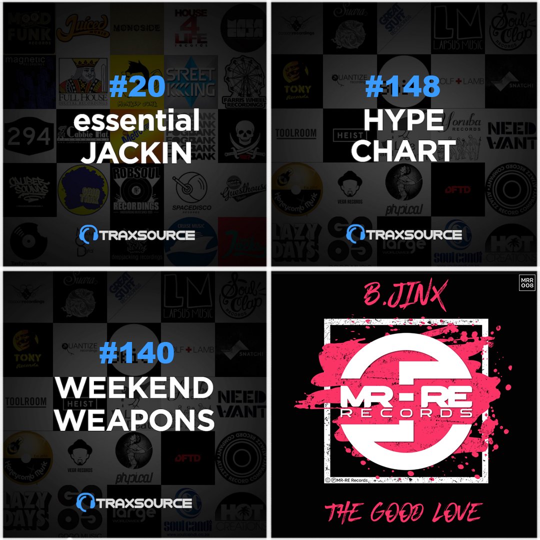 Grab the latest track from DJ/Producer B.Jinx, this one will have you moving. #housemusic #jackin #deephouse #traxsource #bjinx
👉traxsource.com/title/1722768/…