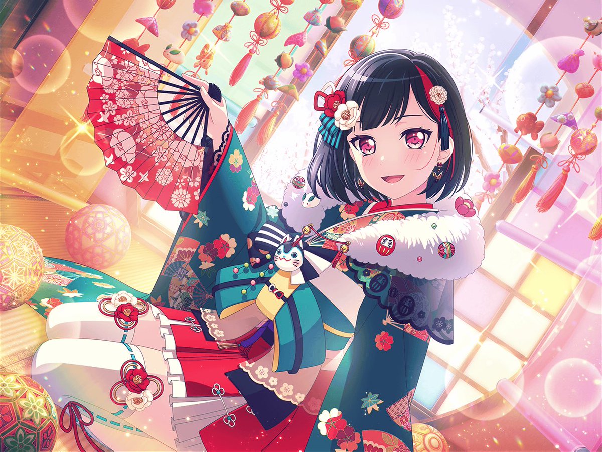 ⭐️이벤트 [난만! 설날! 노래자랑!] 포인트 보상 3성 미타케 란

타입: 해피
카드명: 아버지의 화려한 무대
스킬명: 진짜, 적당히 좀 해...