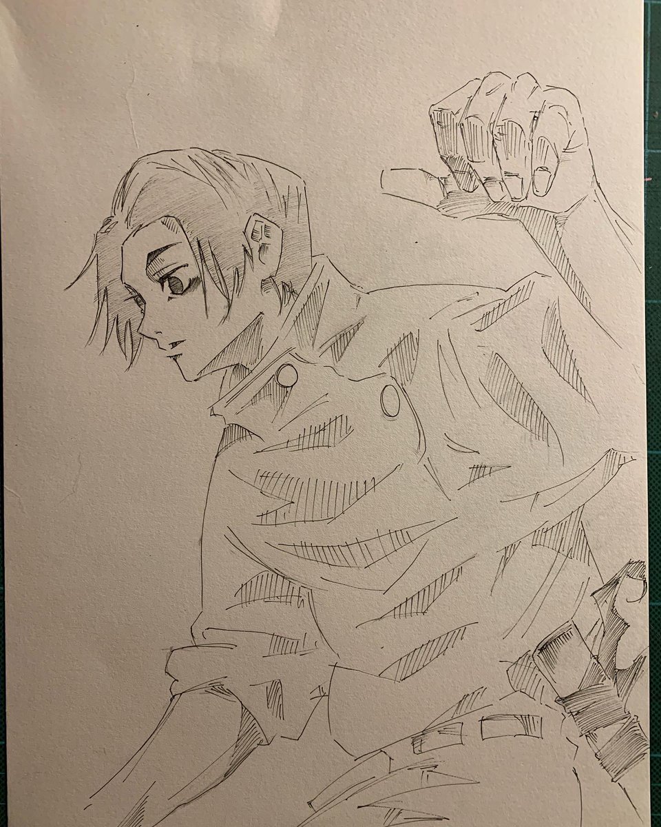 kkgekijyo's tweet photo. 522
とりあえず2回見ました。
年明けもう一回見ようかと思っています。

皆さま、良いお年を！

#お絵描き
#イラスト
#絵描きさんと繋がりたい
#呪術廻戦
#乙骨憂太 https://t.co/QgtJ4zci3N