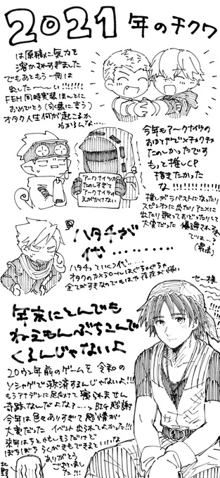 2021年の総括ざんす 