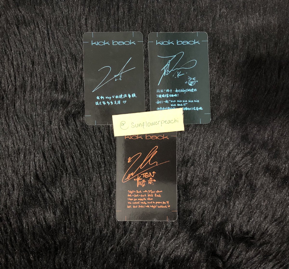 sunflowerpeachi's tweet photo. WTS | LFB | PH 

Wayv Official Photocards 

https://t.co/Aa3DUxy036 https://t.co/KLATJSqglV