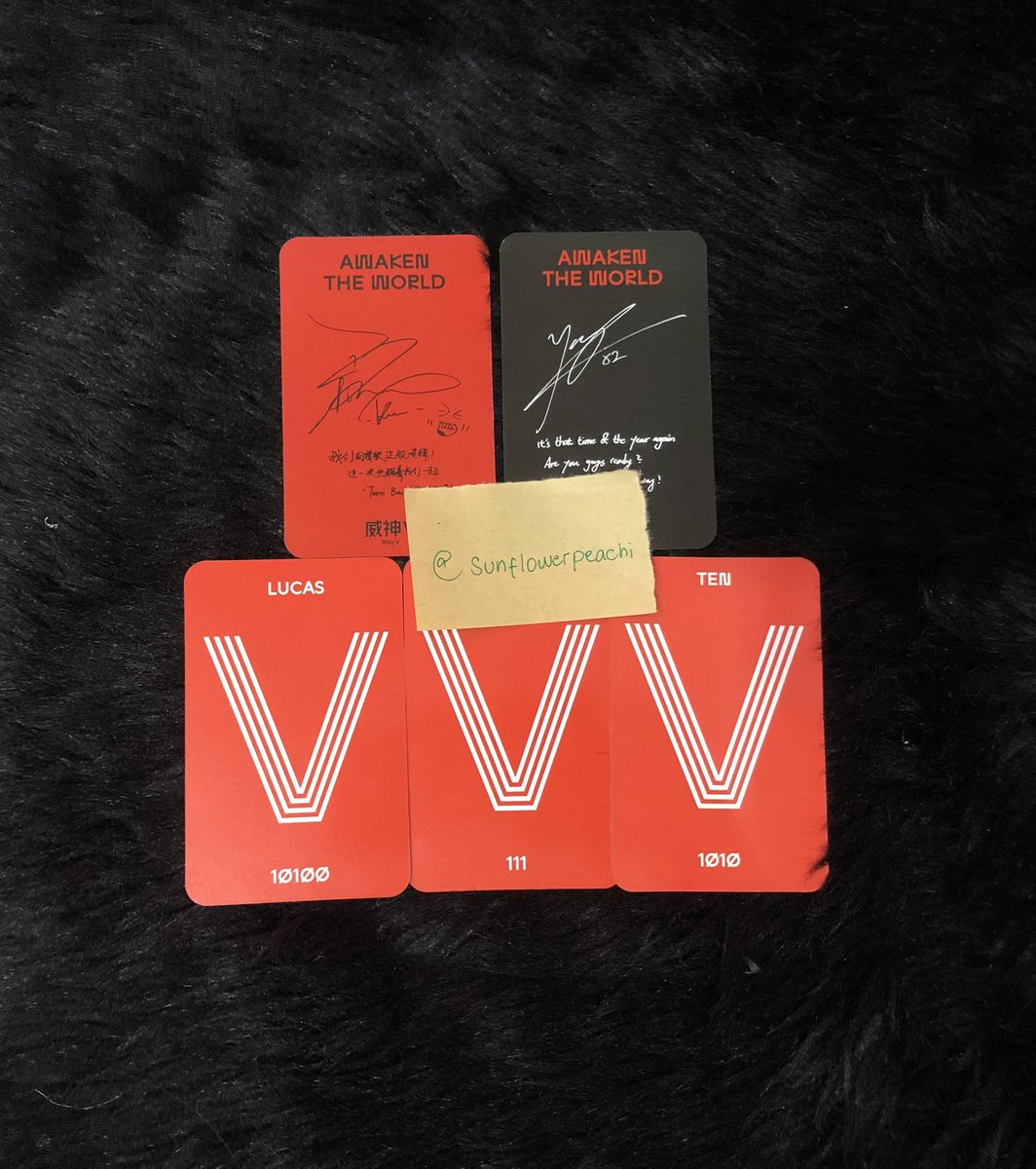 sunflowerpeachi's tweet photo. WTS | LFB | PH 

Wayv Official Photocards 

https://t.co/Aa3DUxy036 https://t.co/KLATJSqglV