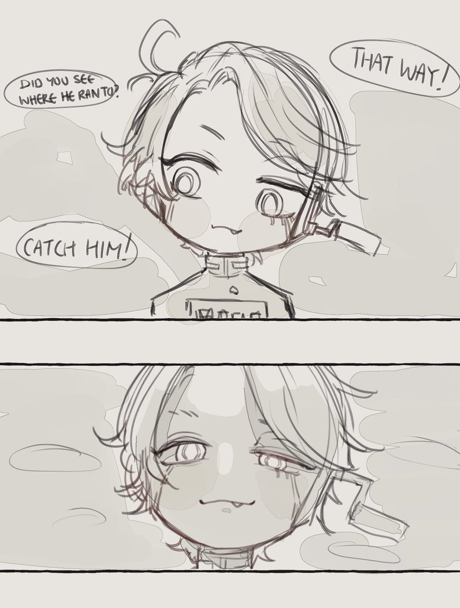 Messy doodle _(:_」∠)_

It's almost the New Years, I just wanna doodle drunk-ish Luca making his COAV buddies rewatch their actions scenes over and over lol

Victor went to sleep early 💤 