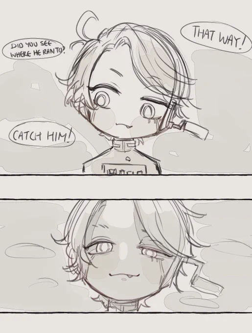 Messy doodle _(:_」∠)_

It's almost the New Years, I just wanna doodle drunk-ish Luca making his COAV buddies rewatch their actions scenes over and over lol

Victor went to sleep early 💤 