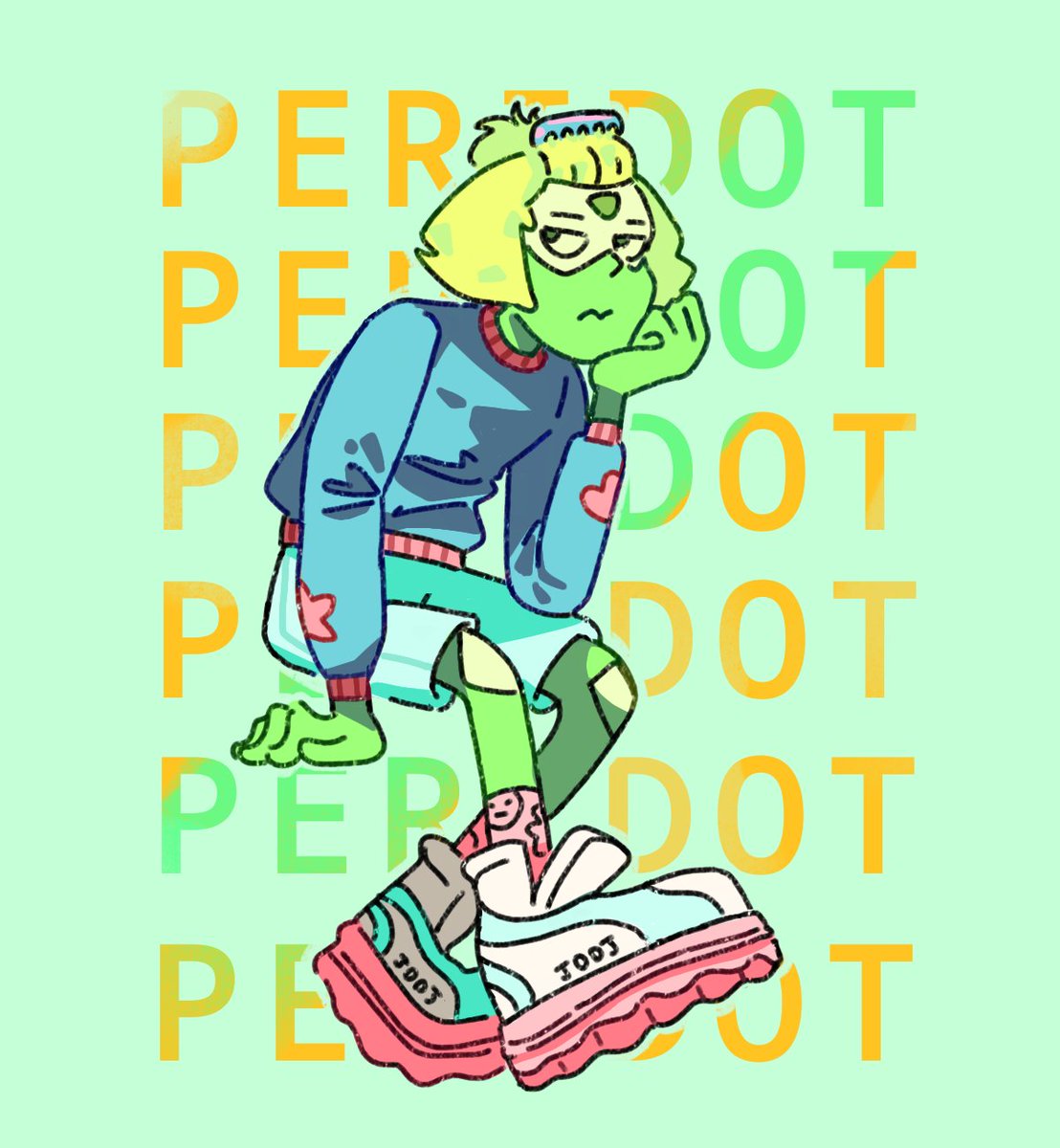 codvox's tweet image. Redraw da pedra verde que fala 
Conta de arte: @codvox1