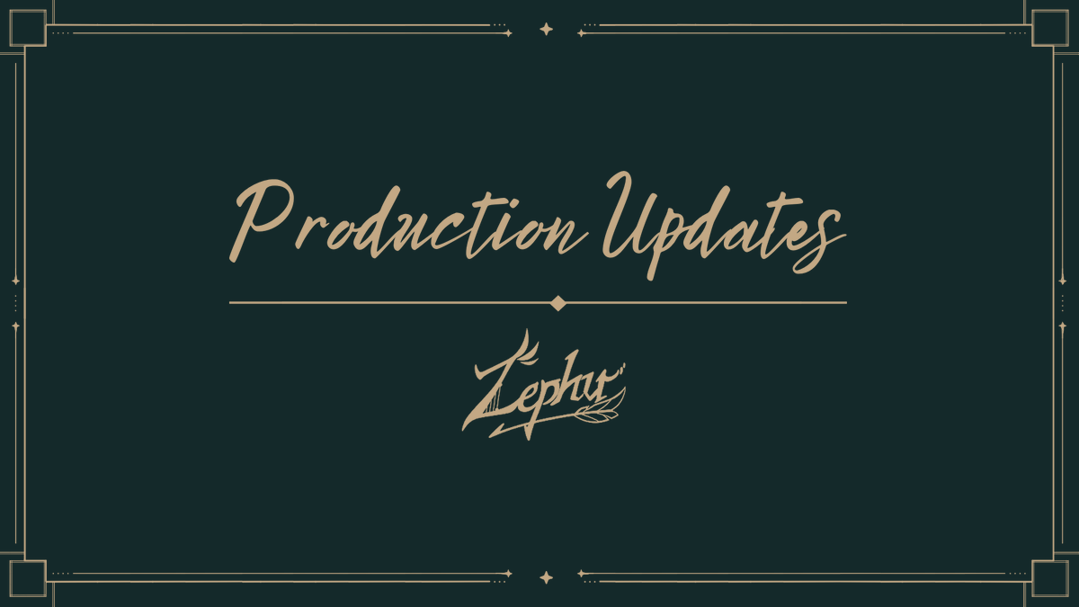Zephyr: A Xiaoven Zine | PRODUCTION tweet media
