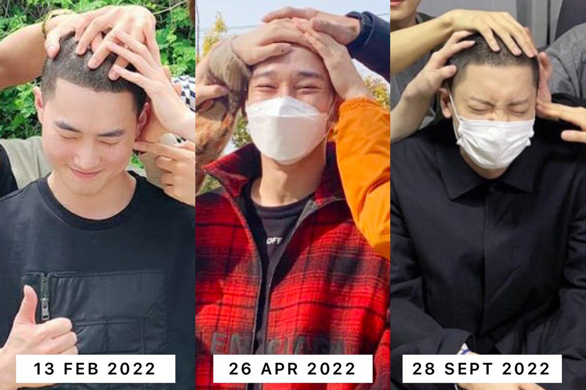 EXO discharge dates (2022)