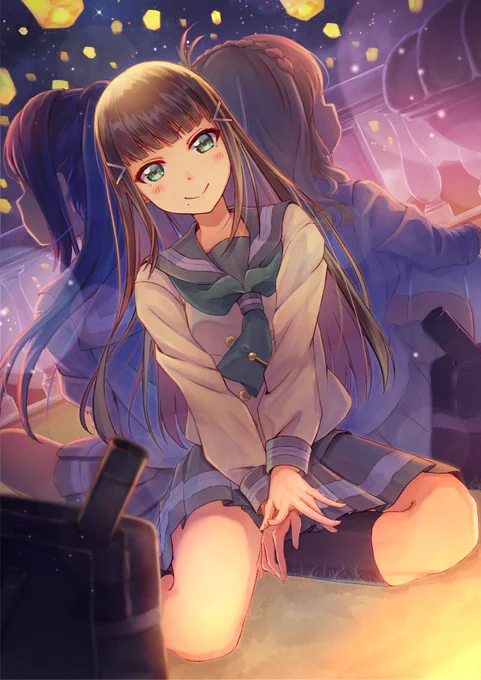 Happy Birthday ダイヤちゃん!
and Happy New Year!
#lovelive
#Aqours 
#黒澤ダイヤ
#黒澤ダイヤ生誕祭2022 
#黒澤ダイヤ誕生祭2022 