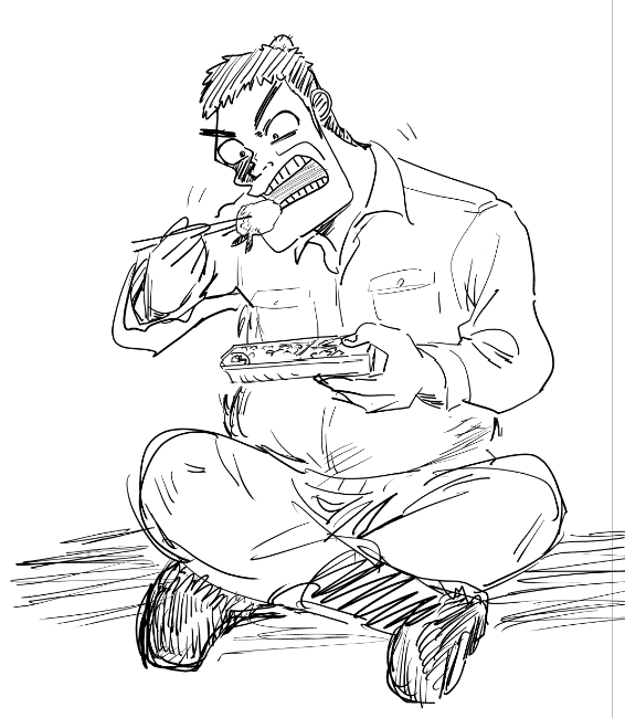描き納めに黒沢
あまりにも面白かったので 
