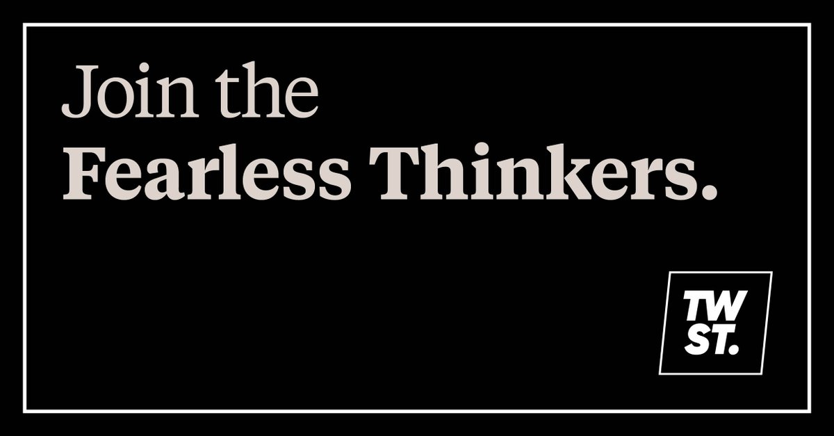 TWISTtweets's tweet photo. Start off 2022 with the #FearlessThinkers. We're hiring and looking for new team members to join our team working on some of the most exciting brands. 
#JoinTheTeam #Hiring https://t.co/Gom9JYVsbV