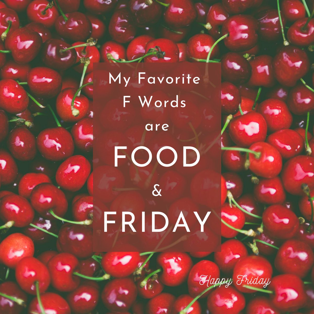 HealthNWealthU's tweet photo. “My favorite F words are Food and Friday.”
Happy Friday! What yummy foods are you looking forward to this weekend?
#tgif #food #yum https://t.co/vCKFPpzbmW