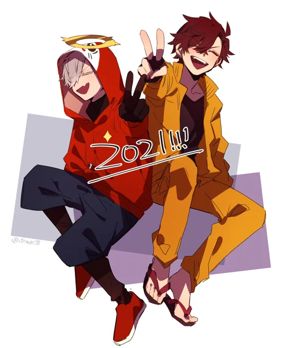描き納め!!!!!だるさかに出会えて最高に楽しい一年だった!!!! 