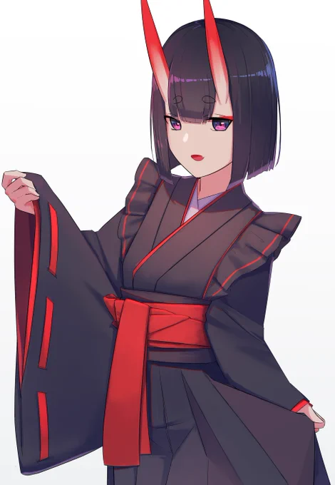 今年の描き納め酒呑ちゃ! 