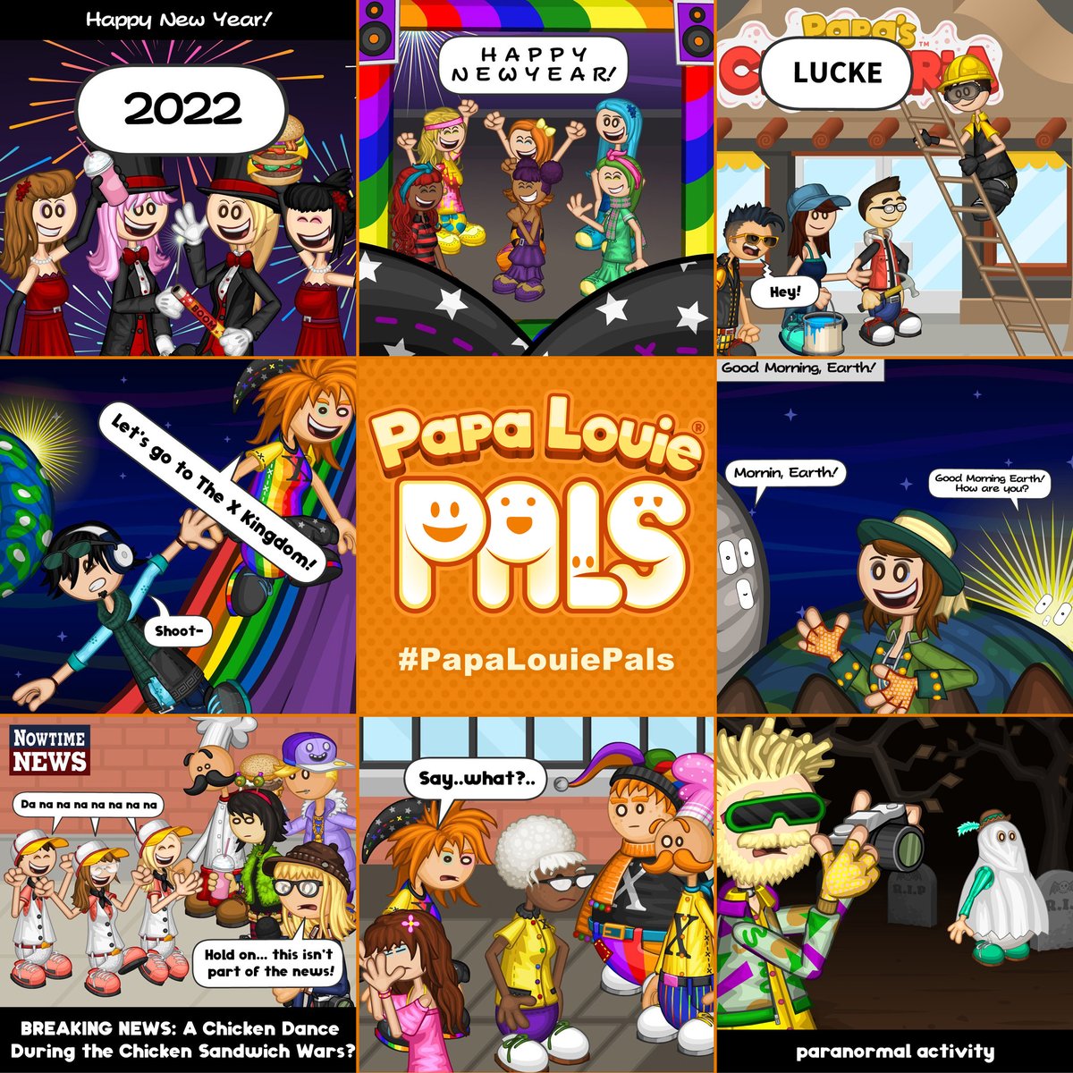 Papa Louie Pals in 2023  Papa, Pals, Custom scene