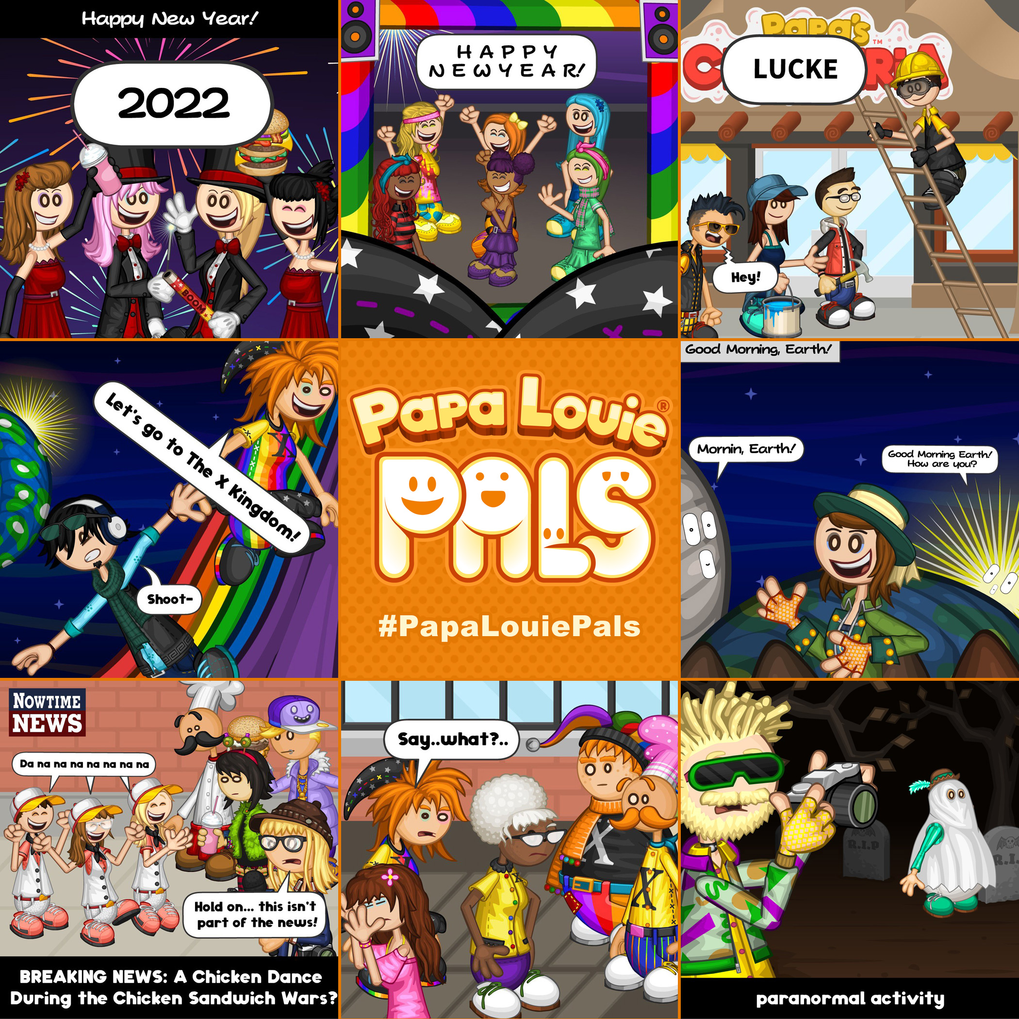 Flipline Studios on X: Papa Louie Pals: Fan Scenes!