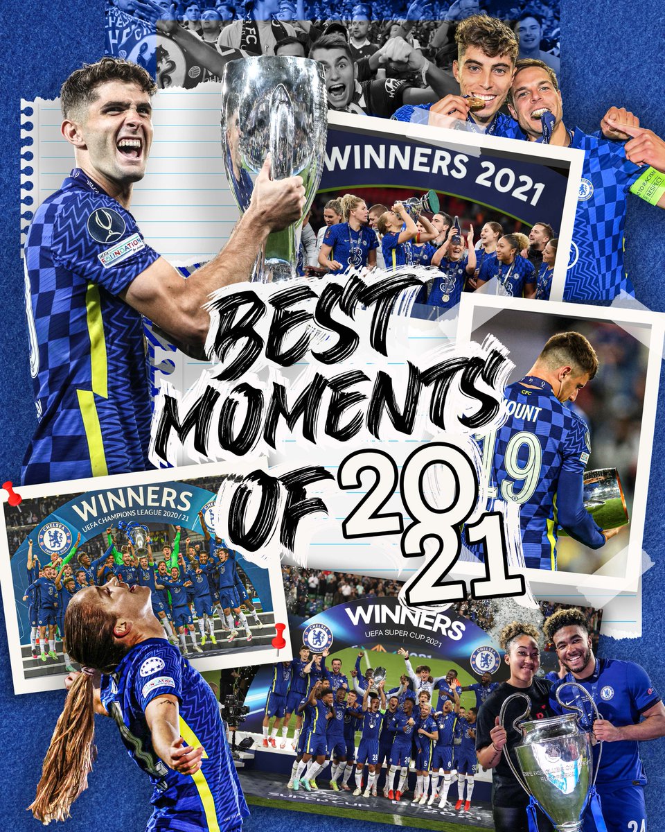 ChelseaFCinUSA's tweet photo. 109 matches.
241 goals.
🏆🏆🏆🏆🏆

2021 WAS BLUE! https://t.co/FJw6BwJyJj