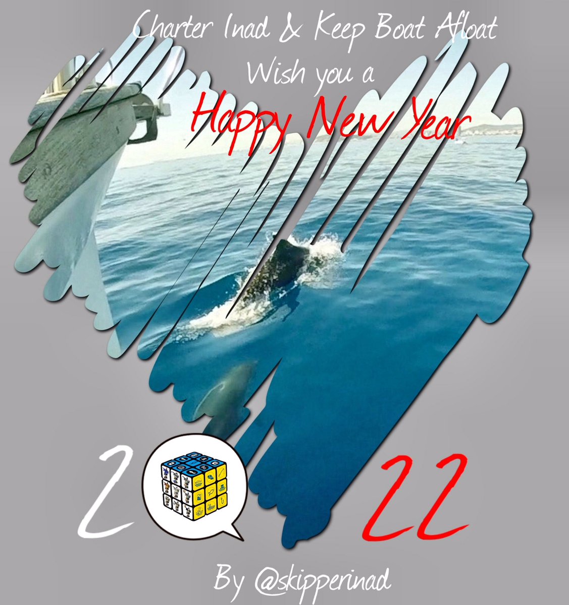 skipperinad's tweet photo. https://t.co/lsbjvJ9UlN desea a todos a una feliz entrada de año y espero veros pronto navegando y disfrutando del mar de Barcelona con nuestras salidas de pesca, #fishingworkshopbcn y #blueexperiencesbcn desde el @port_forum . Feliz 2022! https://t.co/Iarg0VUjTX