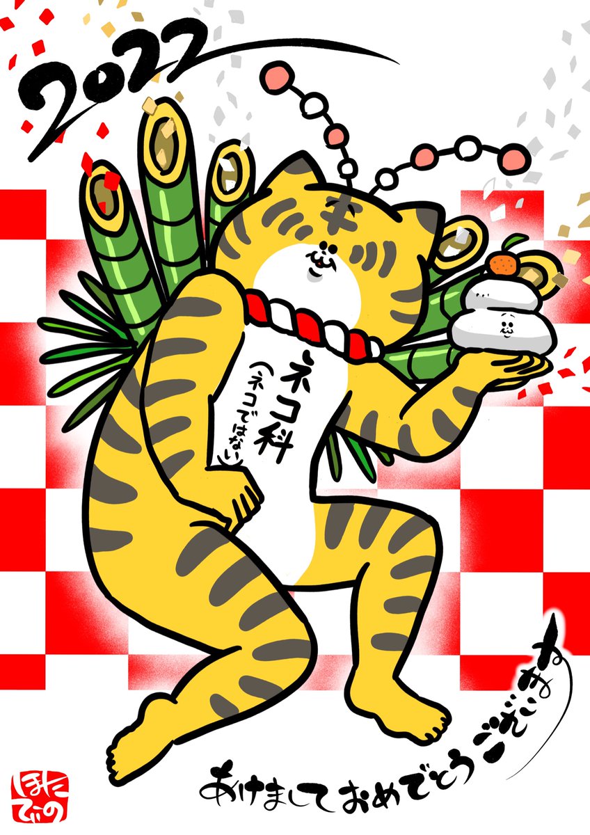 明けましておめでとうございます!!どうかよりよい一年になります様に…!今年も何卒よろしくお願いいたします!🎍🐯🎍 