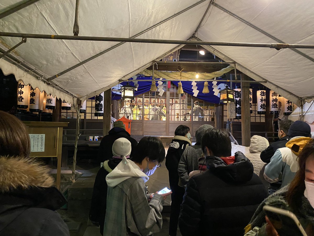 chork44's tweet photo. 初詣⛩来たよ！ https://t.co/sN0mNrxxfK