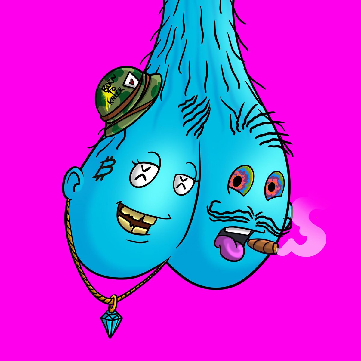 nastynutsnft's tweet photo. Does this collection have explosive postential? 🚀🤷🏽‍♀️ “Top NFT analyst agrees 🤣”                                                        #TA #nftcollector #NFT #NFTartist #NFTCommmunity #NFTCollection #trippy #BTC #XRPL #digitalasset https://t.co/jVy4dti2Iu