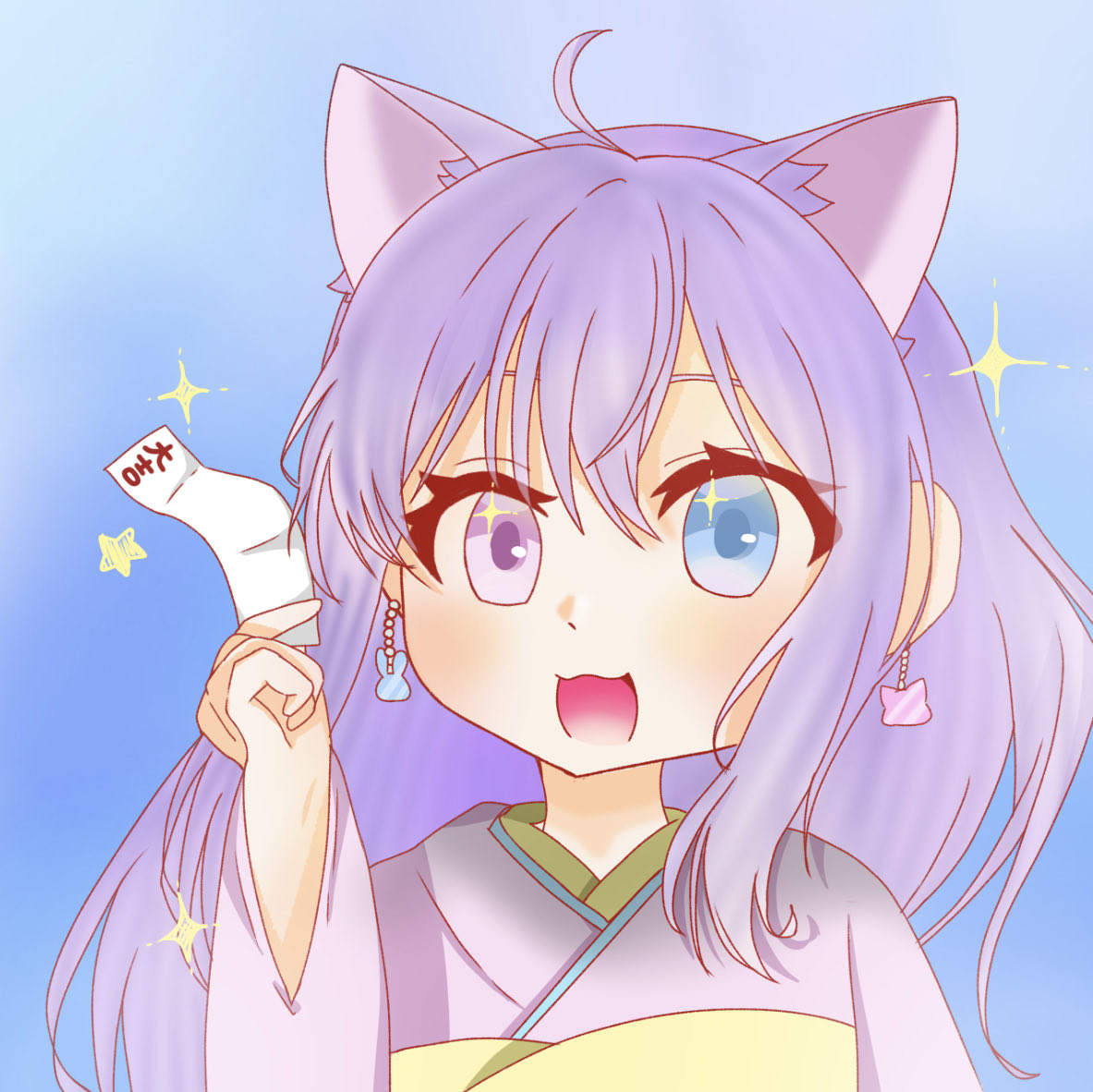 ウサギちゃん描いたよ