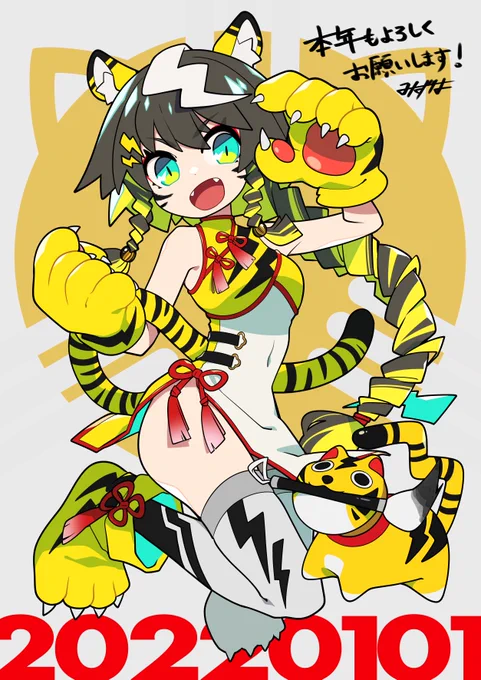 HAPPY NEW YEAR!!!!今年もよろしくお願いします🐯 