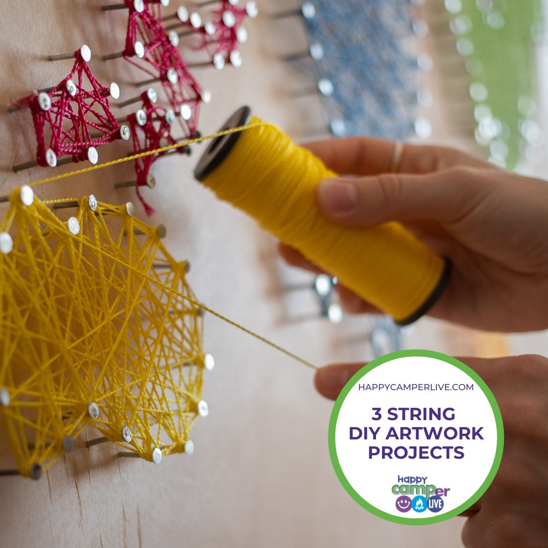 HappyCamperLive's tweet photo. String... that's all you need for these incredible string art projects! https://t.co/FlJ310rDI4 #happycamperlive #happycamper #blog #kidsblog #parentingblog #artsandcrafts #crafts #anytimecrafts #stringcraft #stringcraftsforkids #craftsforkids #artsandcraftsforkids #stringart https://t.co/HQvkdGsbej