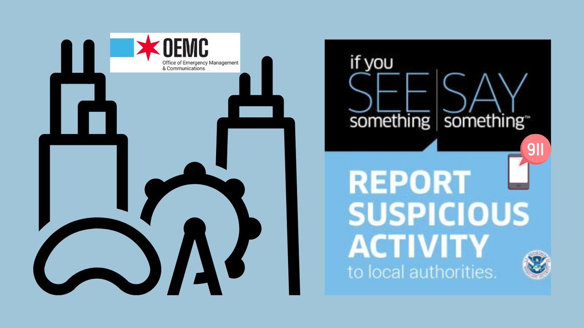 If you’re celebrating the New Year at the <a href="/chicago/">City of Chicago</a> #NYEFireeorks downtown,  be cognizant of your surroundings, and report all suspicious activity to 9-1-1. 
📢If you see something, say something. #seesay <a href="/Chicago_Police/">Chicago Police</a>