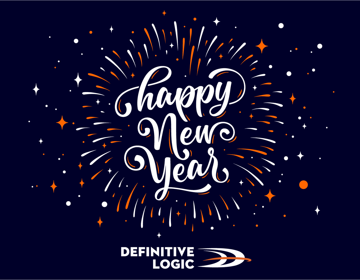 As 2021  draws to a close, we at Definitive Logic wish you a happy New Year! We hope you have a seamless transition into the upcoming year.

#happynewyear #newgoals