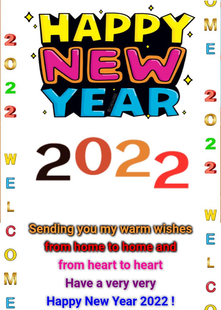 Happy new year 2022