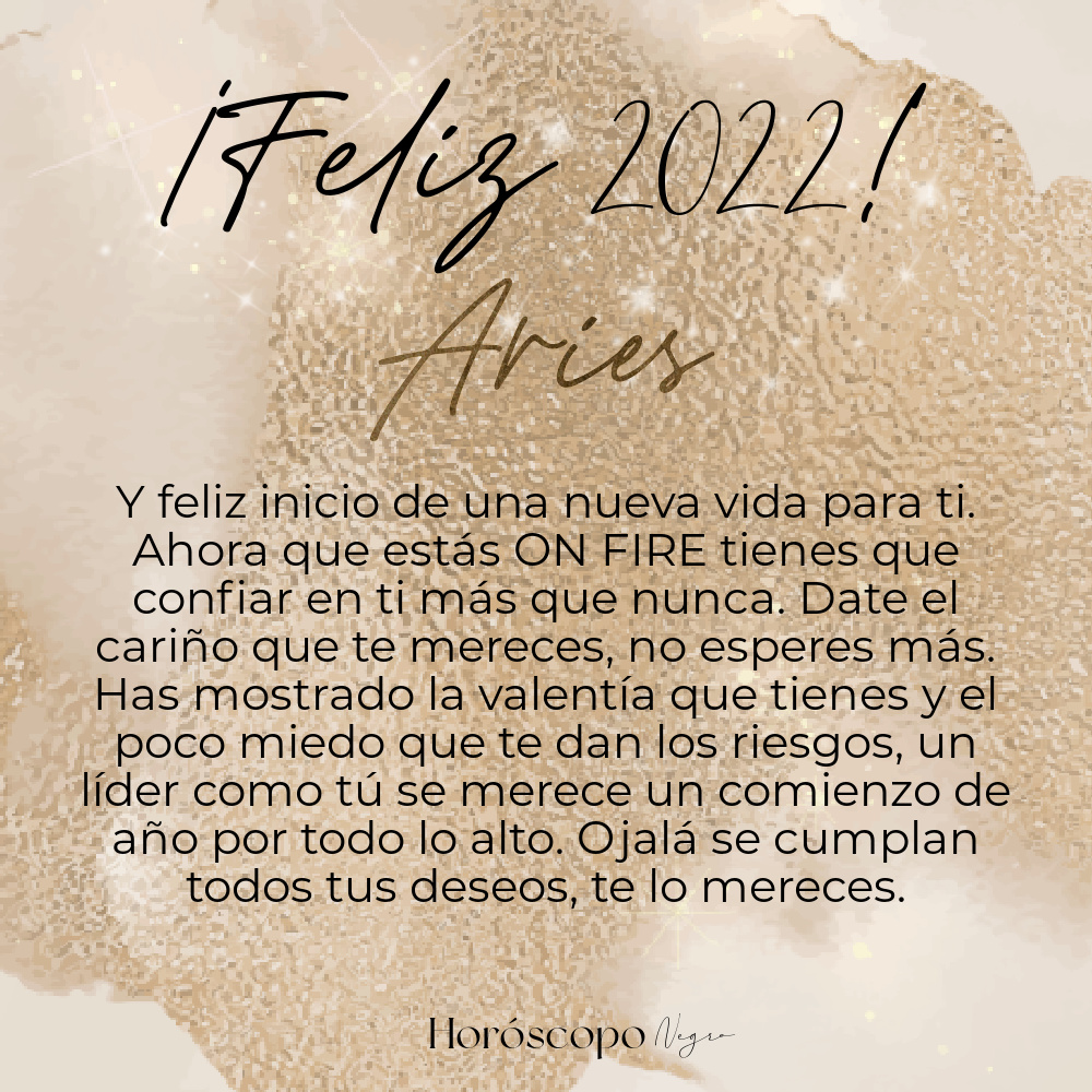aries_hn's tweet photo. ¡Feliz 2022! 🎉 #Aries ✨🔮✨ #horoscoponegro https://t.co/MrKGG16pIx
