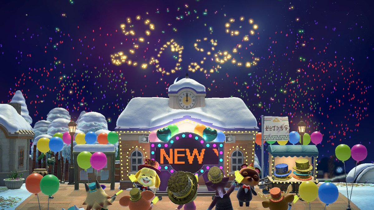 100MOB100's tweet photo. あけましておめでとうございます☺️！
カウントダウンはあつ森でしたよー！ https://t.co/wZehmWoO7U