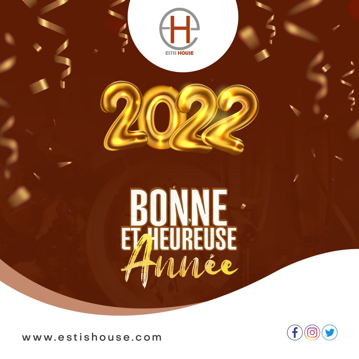 house_estis's tweet photo. Bonne et heureuse année à vous et à votre famille!
#buja #burundi #Estishouse https://t.co/hq5splMMzO