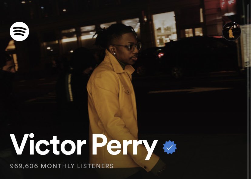 Wow!!
I’m ending the year with my highest Spotify monthly listeners to date. 969k+ 🤯