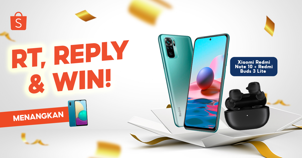 ShopeeID's tweet photo. 🧡 SAMSUNG SMARTPHONE GIVEAWAY 🧡

Sobat Shopee! Mau dong dapetin SAMSUNG M02? Ikuti caranya ya:

1. FOLLOW @ShopeeID 
2. RT &amp; LIKE tweet ini
3. REPLY #2022BarengShopee YANG BANYAAAAK!

Pemenang dipilih acak &amp; diumumkan 4 Januari 2022. https://t.co/rV9wQ98BFF