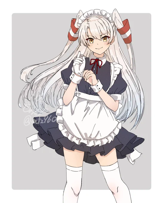 メイド天津風かわいい 
