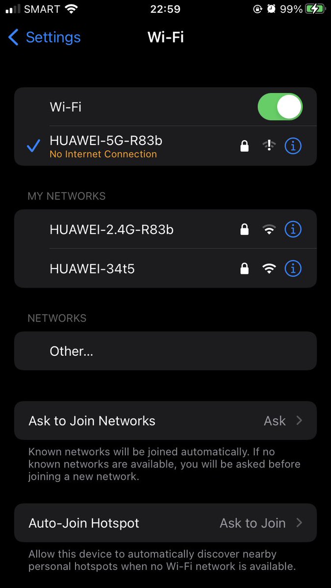 jpcanicon's tweet photo. This is a photo taken just now. Converge is 2.4G and 5G but still no internet connection https://t.co/9rr6PhinVd