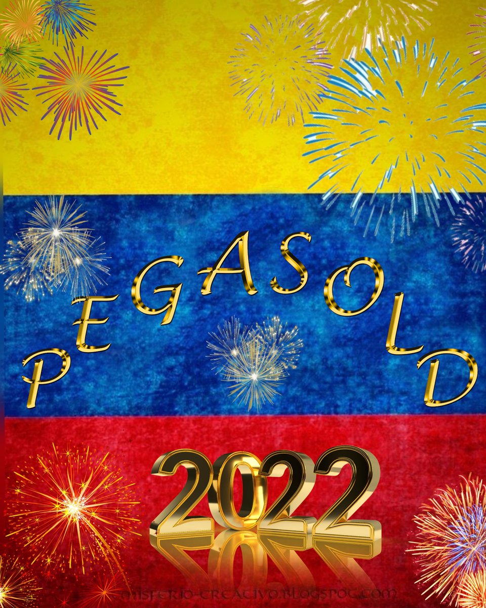 Pegasold's tweet photo. Felicidades 🥂 a todos en la llegada de este nuevo año 2022.
Los mejores deseos de parte de la gran familia #Pegasold
#añonuevo #2022 #felizaño2022 #venezuela #felicidades https://t.co/R0yvgsBNbF