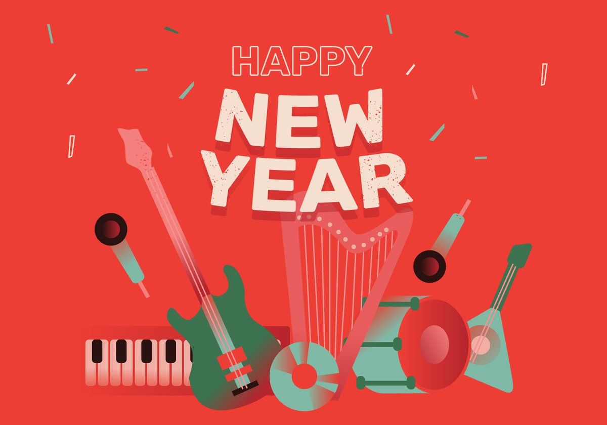 PortmansMusic's tweet photo. Happy New Year from everyone at Portman's Music Superstore! https://t.co/CfUCE0EGUg